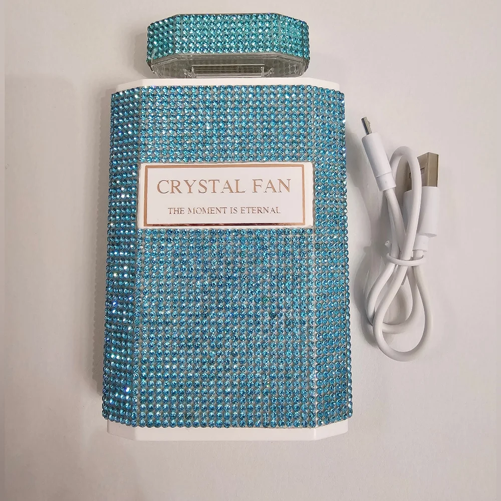 Handheld Rhinestone Fan - Picture 5 of 5